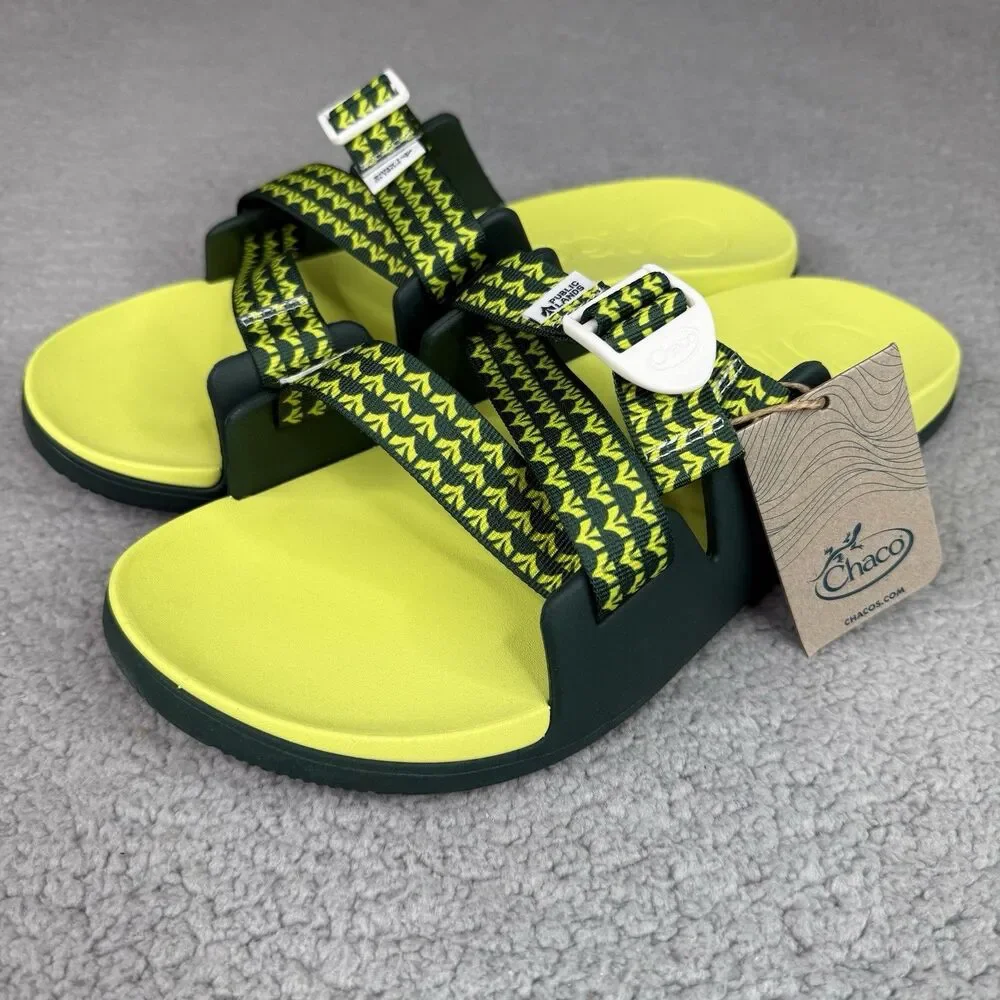 Chaco Chillos Slide Sandals Mens Size 15 Public Lands Evergreen Brand New In Box